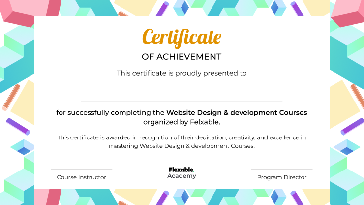 Certificate Design