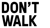 Don't Walk-logo