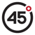 45 Degrees North-logo