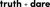 Truth + Dare-logo