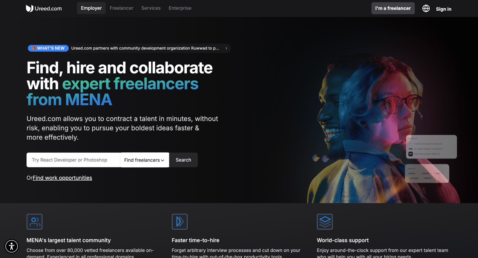 Best Freelance Websites in the Middle East in 2026 3 ureed 1 scaled